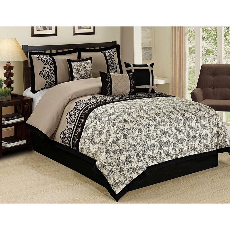 Homechoice International Group Lupei 7 Piece Comforter Set And Reviews